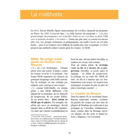 livre - Gérer les risques en parapente