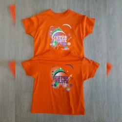 Fly With Me - T-shirt Kids orange old design SALES