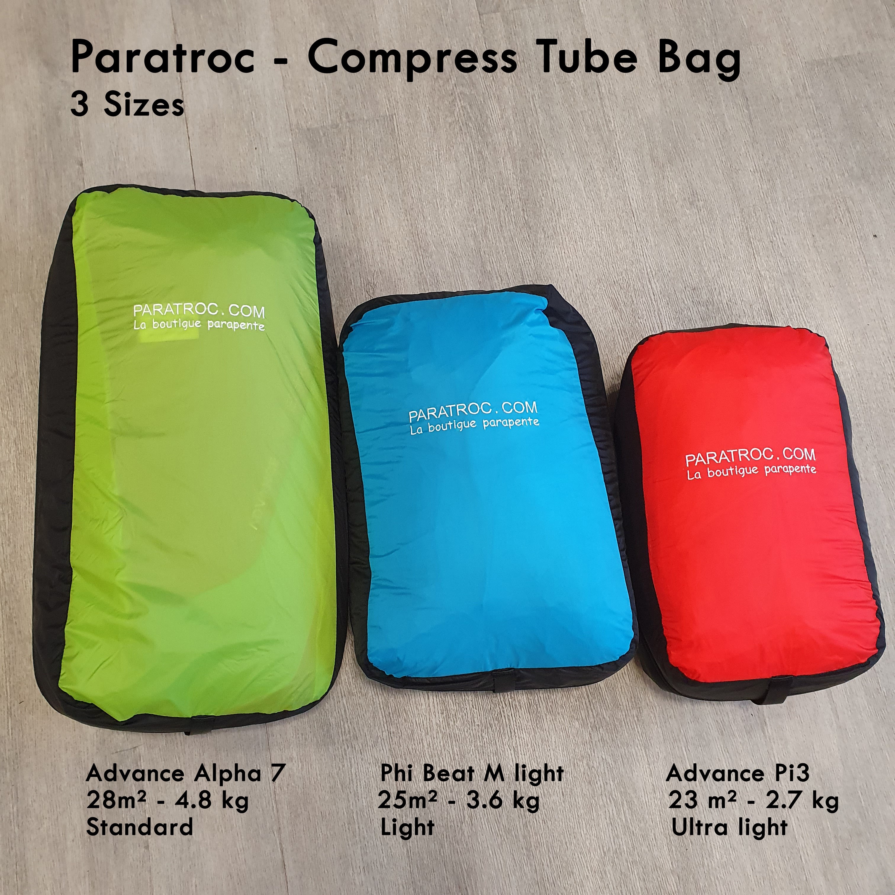 Paratroc - Compress-tube light